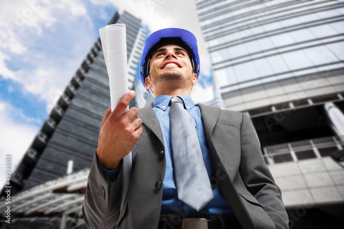 Photo: Architect portrait Architect portrait