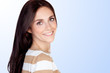 Photo: Beautiful brunette girl Beautiful brunette girl