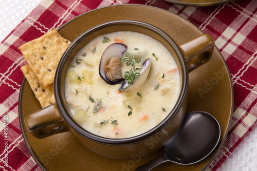 Photo: Clam Chowder Clam Chowder