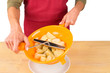 Mashing potatoes