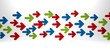 Flowing Arrows
