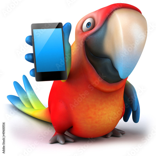 Illustration: Fun parrot Fun parrot