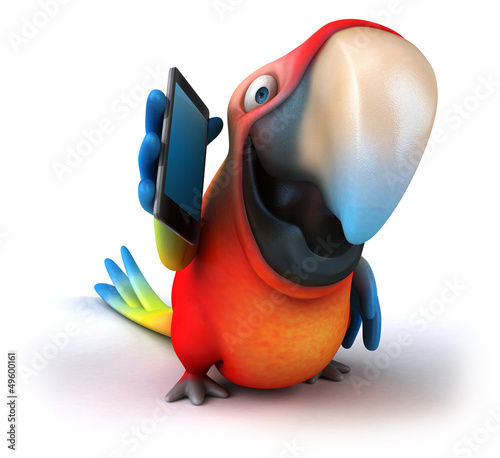 Illustration: Fun parrot Fun parrot