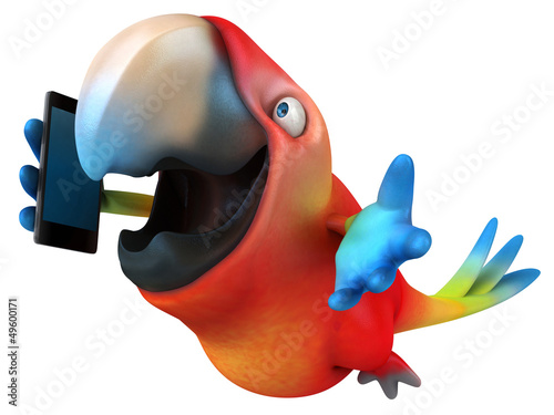 Illustration: Fun parrot Fun parrot