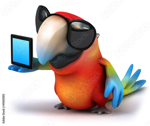 Illustration: Fun parrot Fun parrot