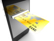 Illustration: Credit card and smartphone Credit card and smartphone
