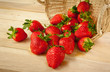 Red strawberries