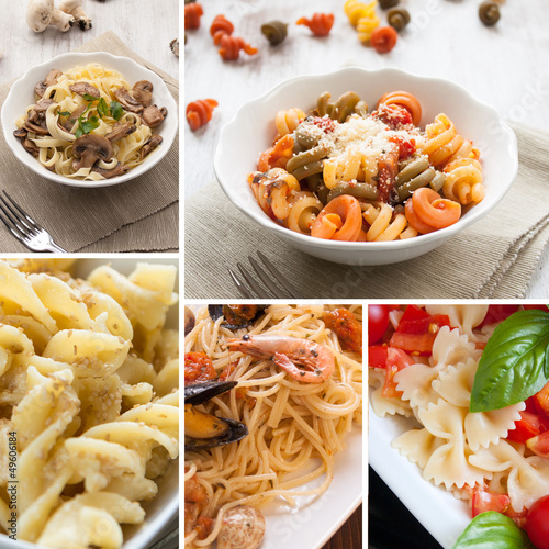 Photo: Pasta composition Pasta composition