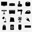 Set of home appliances