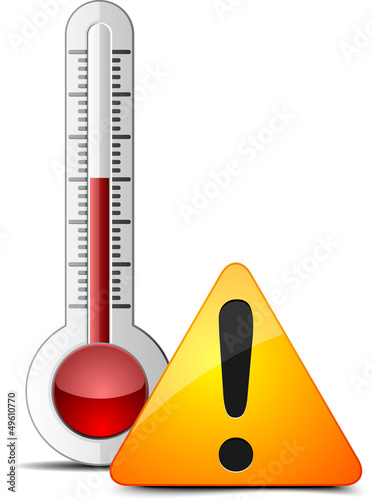 Illustration: Hot Temperature attention Hot Temperature attention