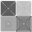 Vector decorative frames