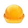 Illustration: Isolated Orange Helmet for Builder on White Background Isolated Orange Helmet for Builder on White Background