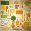 Vector: vector illustration of kitchen tools for cooking vector illustration of kitchen tools for cooking