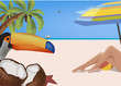 Vector: vacanza vacanza