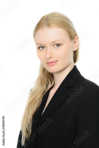 Photo: attraktive blonde geschäftsfrau attraktive blonde geschäftsfrau