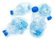 Verbrauchte Wasserflaschen