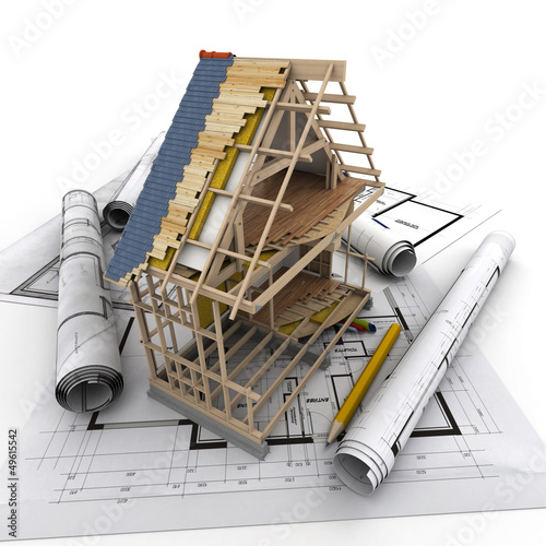 Illustration: Building, construction series Building, construction series