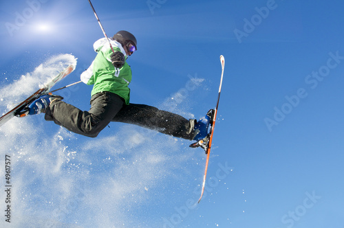 Photo: Skisprung Skisprung