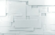 fondo arquitectura abstracta.Pared brillante con cubos