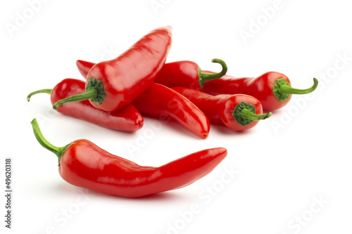 Photo: group of red chilies group of red chilies