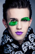 bunte Wimpern