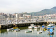 Vista del puerto de Getxo (Vizcaya, España)