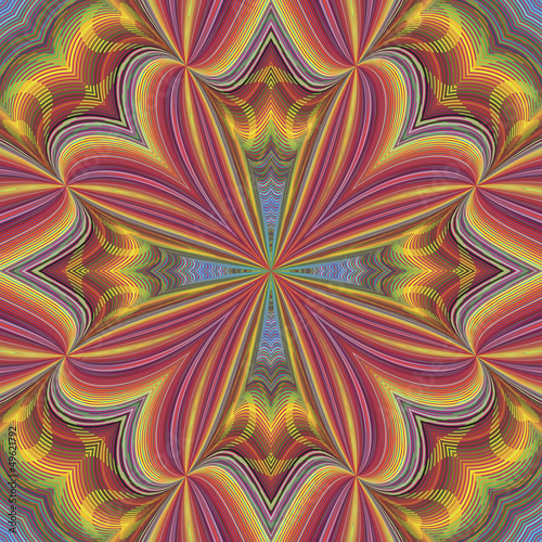 Vector: Seamless funky pop art pattern with optic illustion Seamless funky pop art pattern with optic illustion