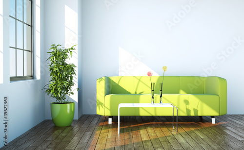 Photo: modernes Sofa grün modernes Sofa grün