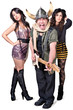 Rock Guitarist with Pretty Women