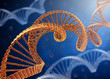 Illustration: DNA Concept Background DNA Concept Background