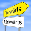 schild lr vorwärts rückwärts I