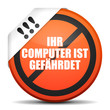 button rund ihr computer ist gefährdet I