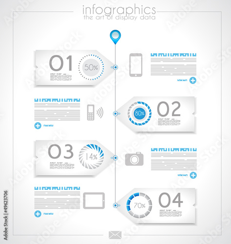 Vector: Infographic design for product ranking Infographic design for product ranking