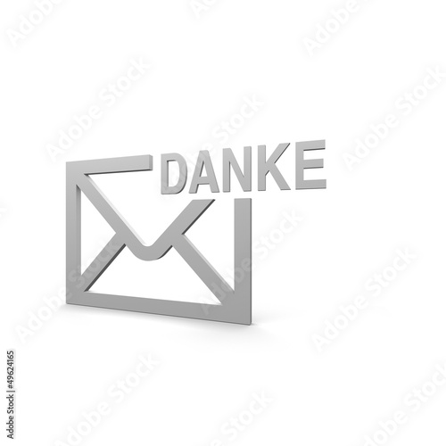 Illustration: danke, mail, nachricht, danke, mail, nachricht,