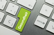 Gesundheit Tastatur finger