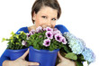 Blumen einpflanzen
