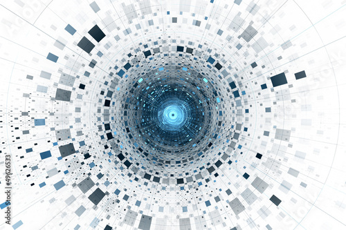 Illustration: Abstract business science or technology background Abstract business science or technology background
