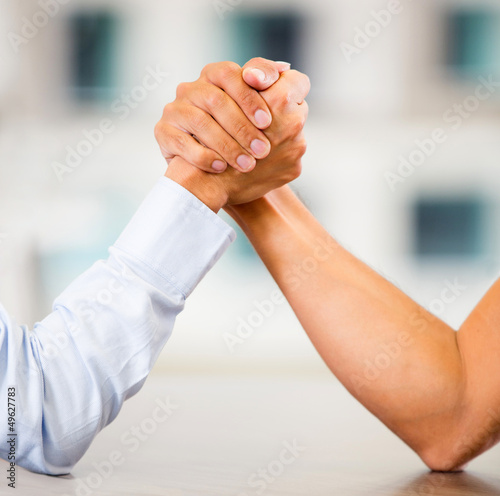 Photo: Arm wrestling Arm wrestling