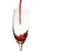 A glass of red