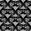 Vintage beautiful background with rich, old style ornament