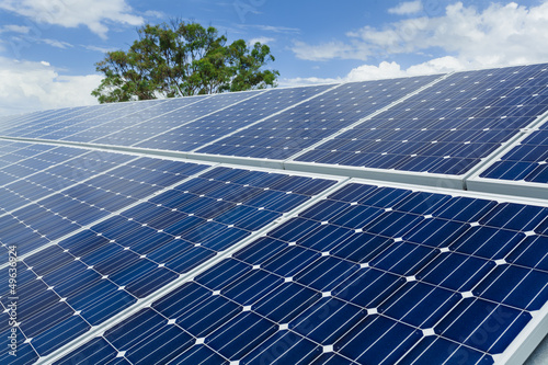 Photo: Solar panel installation Solar panel installation