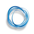 Vector 	Blue Rings Background