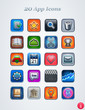 20 app icons.