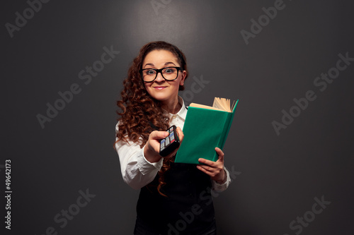 Photo: tv is much more interesting than the book tv is much more interesting than the book