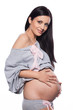 Beautiful pregnant woman