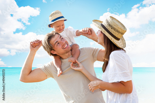 Photo: familie am strand familie am strand