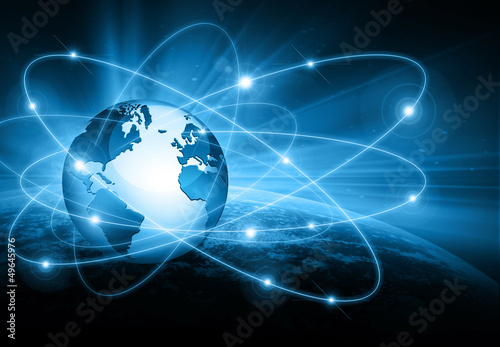 Illustration: Best Internet Concept of global business from concepts series Best Internet Concept of global business from concepts series