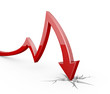 Illustration: 3D Arrow - Collapse 3D Arrow - Collapse