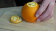 Cutting orange