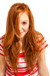 portrait of teen girl